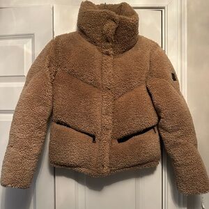 SAM Tan Sherpa Jacket